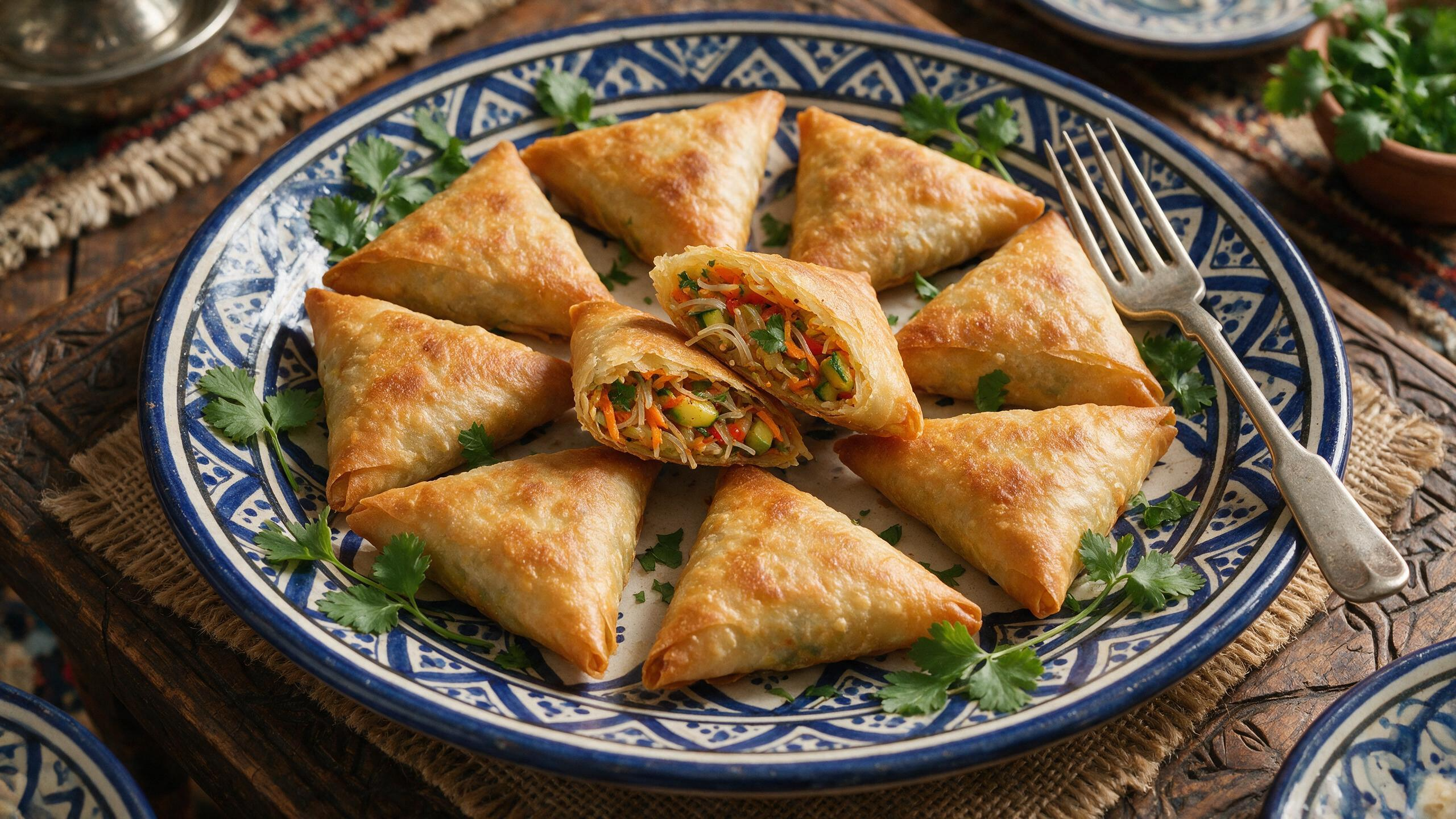 بريوات بالخضار