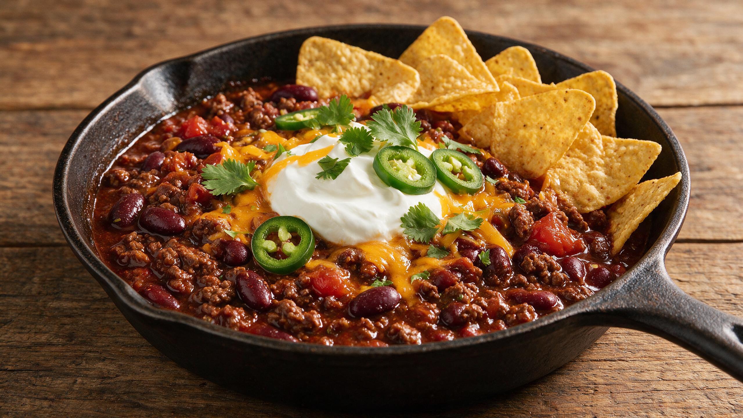 Chili con carne au bœuf