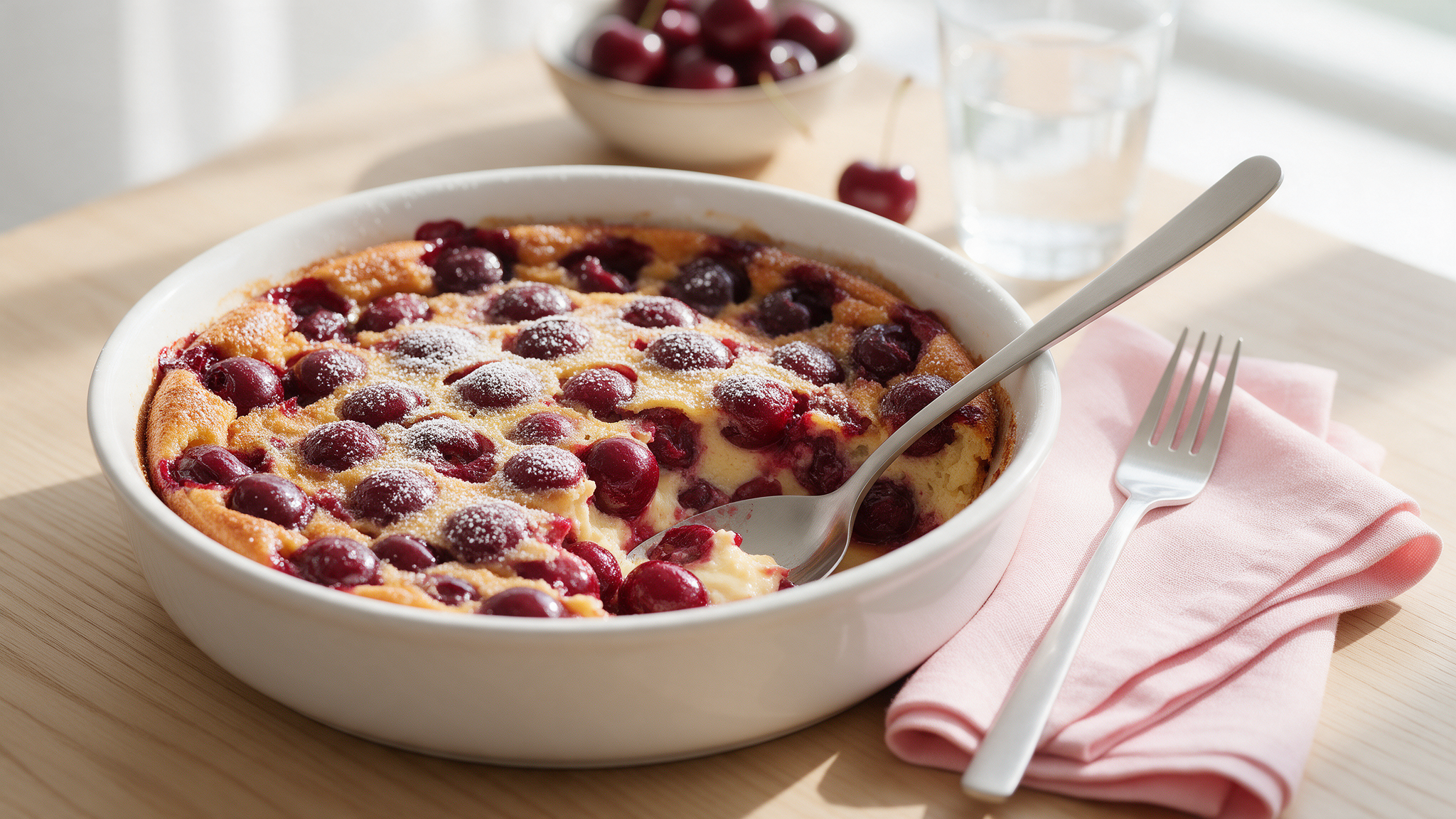 Clafoutis aux cerises