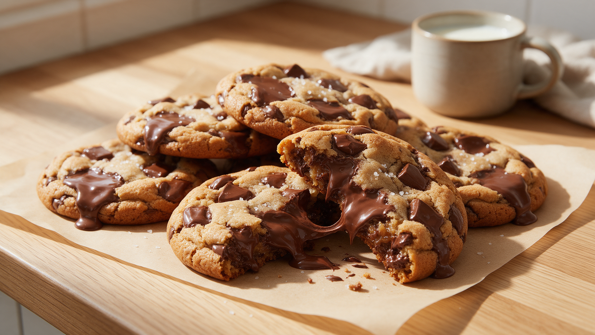 Cookies aux pépites de chocolat