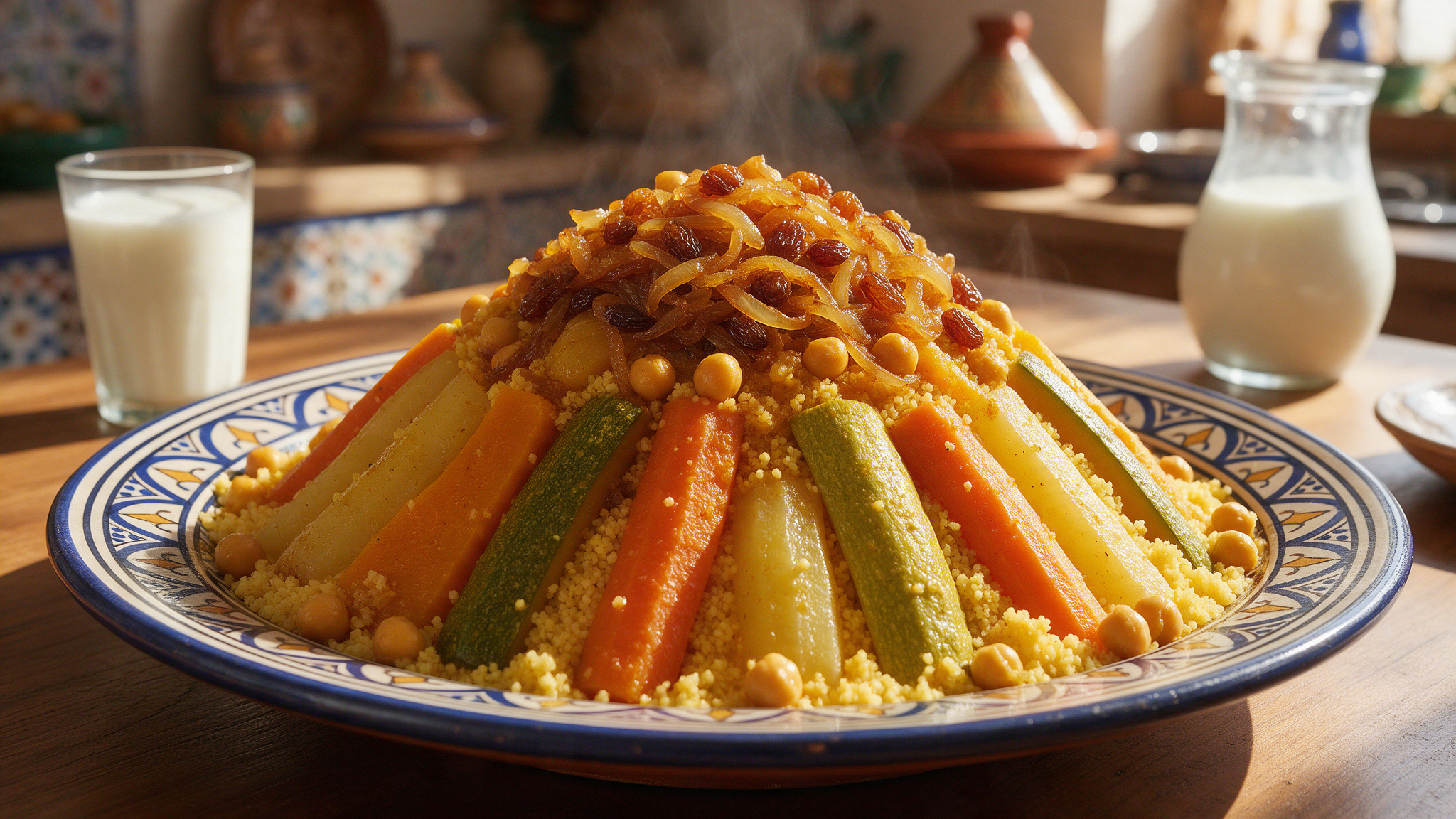 Couscous aux sept légumes