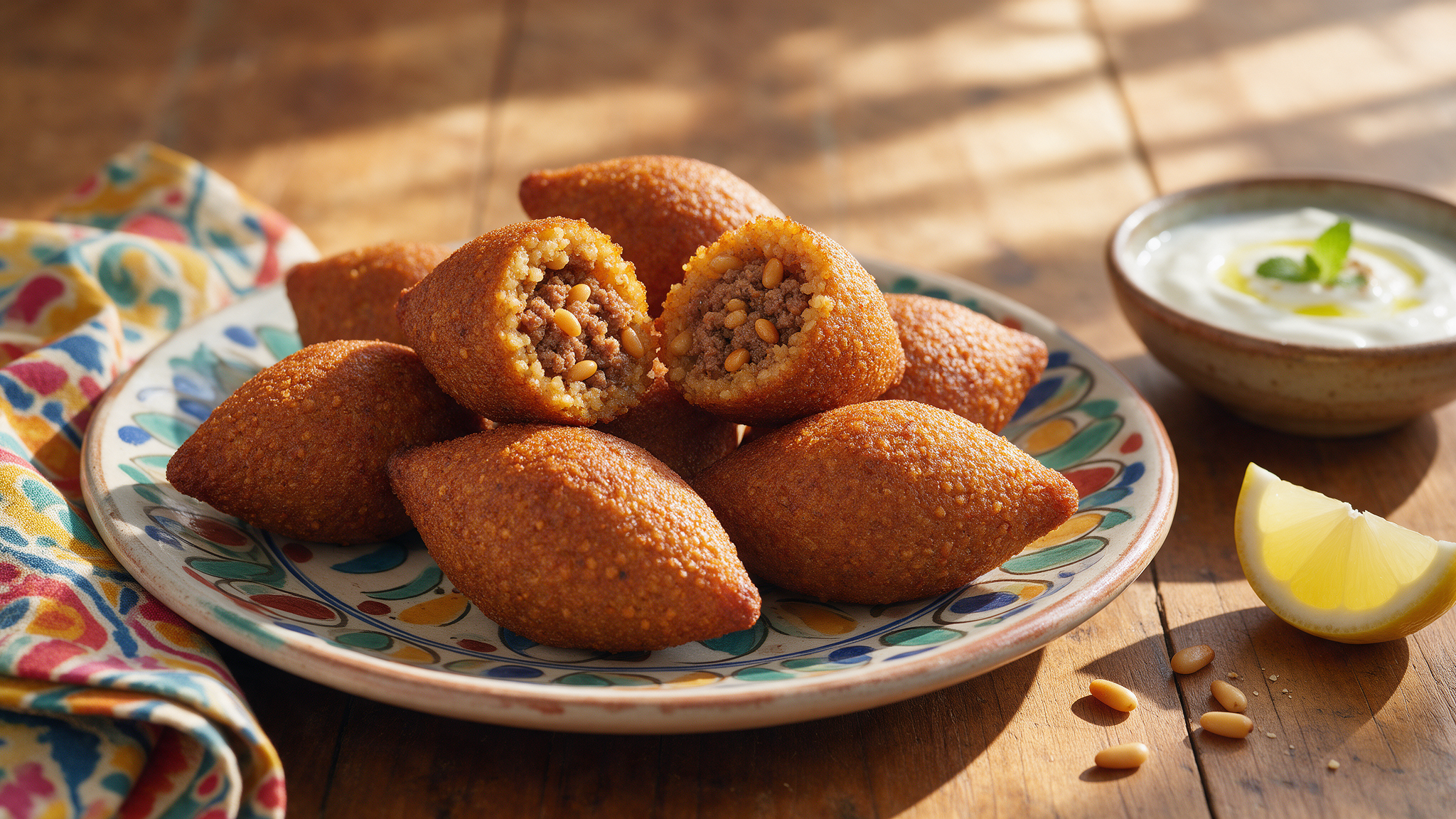 كبّة لحم بالبرغل