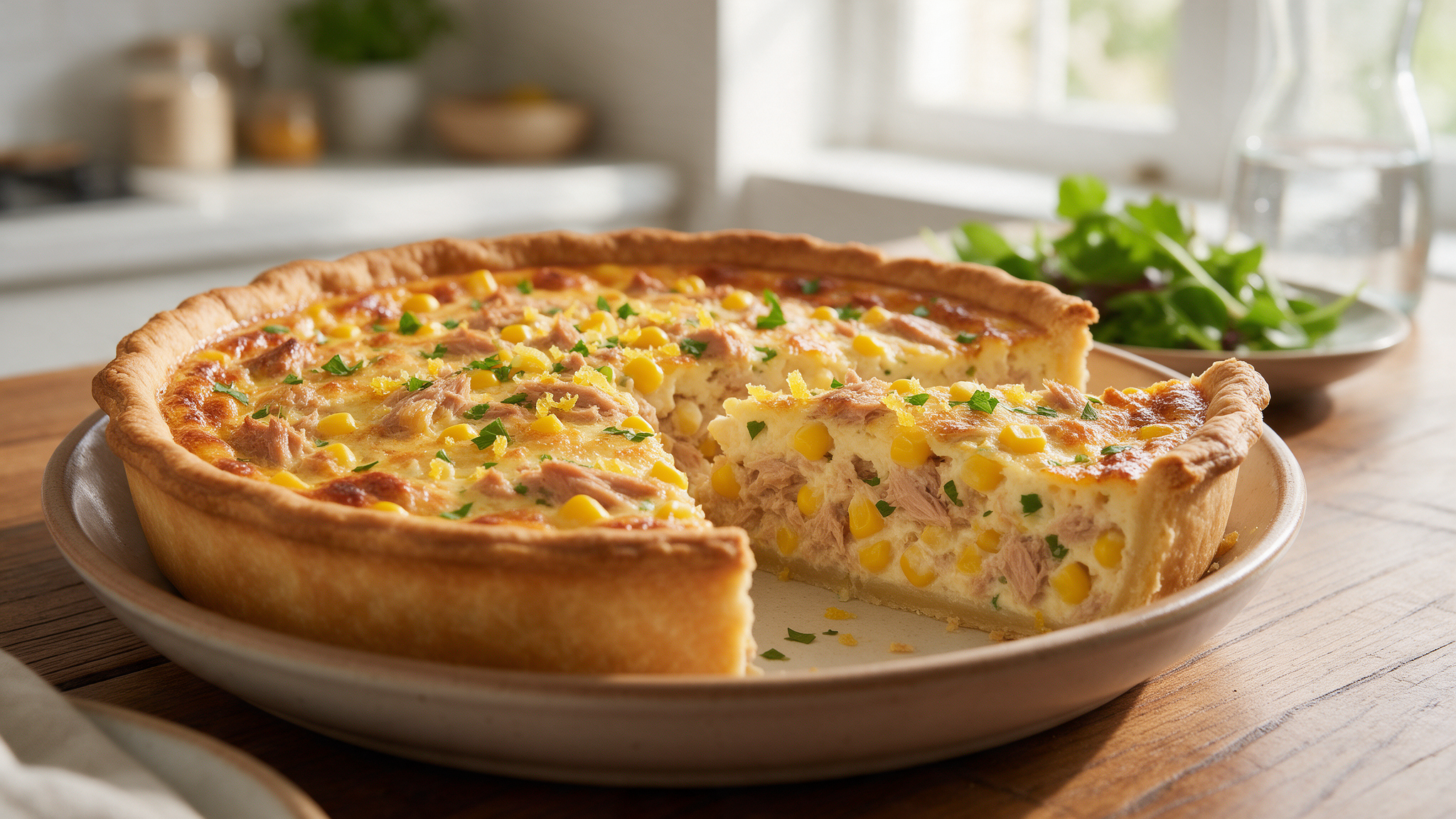 Quiche au thon