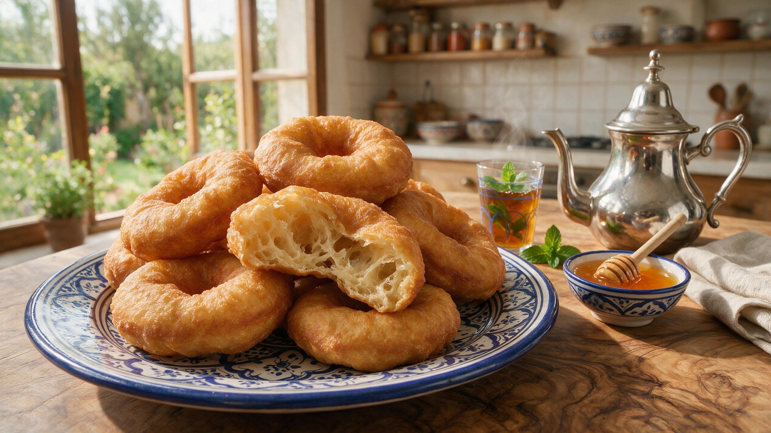 Sfenj marocains au miel