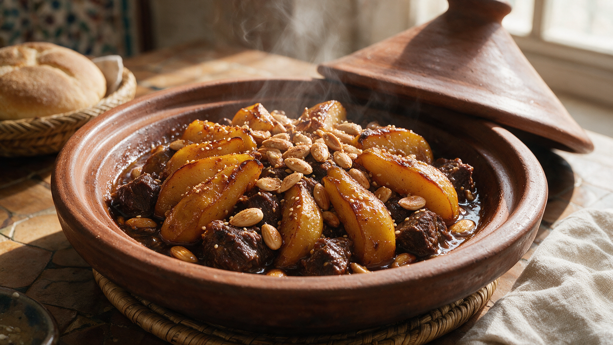 Beef Tagine with Quince
