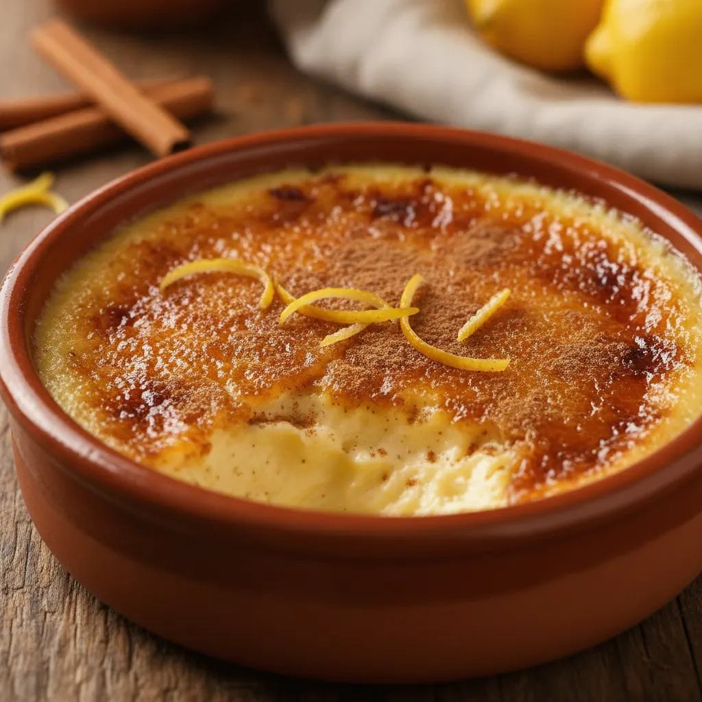 Crema catalana à la cannelle